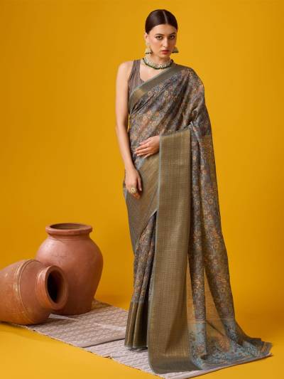 VANTARA VOL 5 BY BUNAWAT PASHMINA SAREE EXPORTER IN INDIA